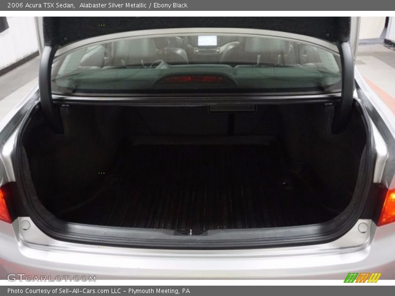 Alabaster Silver Metallic / Ebony Black 2006 Acura TSX Sedan