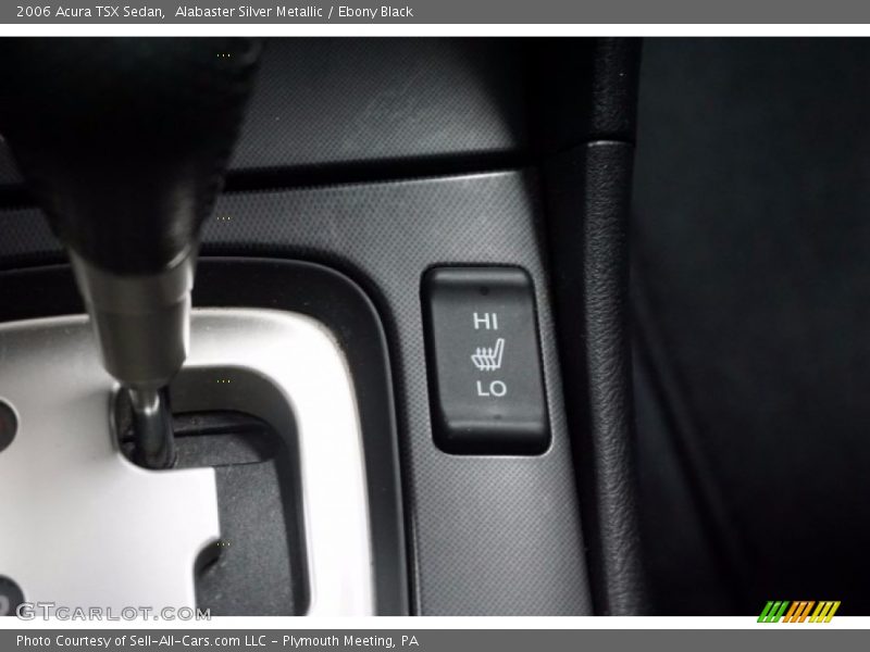 Alabaster Silver Metallic / Ebony Black 2006 Acura TSX Sedan