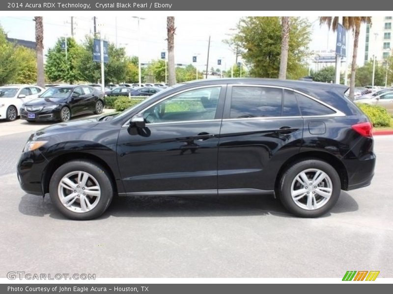 Crystal Black Pearl / Ebony 2014 Acura RDX Technology