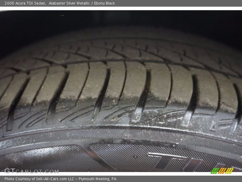 Alabaster Silver Metallic / Ebony Black 2006 Acura TSX Sedan