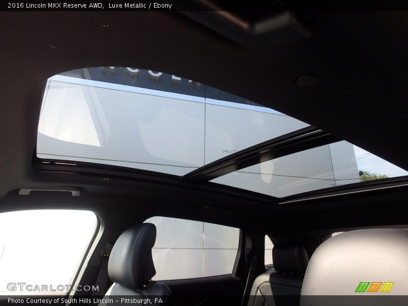 Luxe Metallic / Ebony 2016 Lincoln MKX Reserve AWD