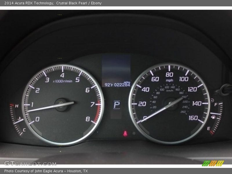 Crystal Black Pearl / Ebony 2014 Acura RDX Technology