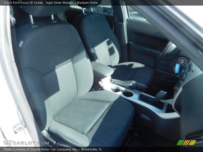 Ingot Silver Metallic / Medium Stone 2010 Ford Focus SE Sedan