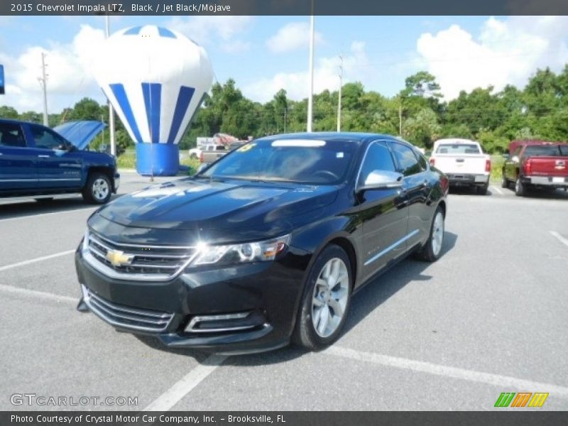 Black / Jet Black/Mojave 2015 Chevrolet Impala LTZ