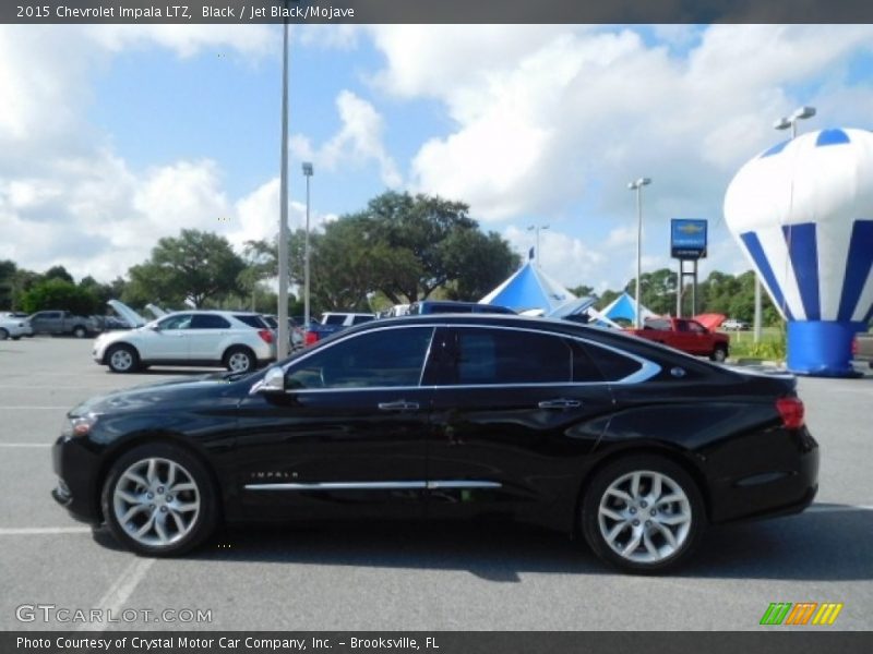 Black / Jet Black/Mojave 2015 Chevrolet Impala LTZ