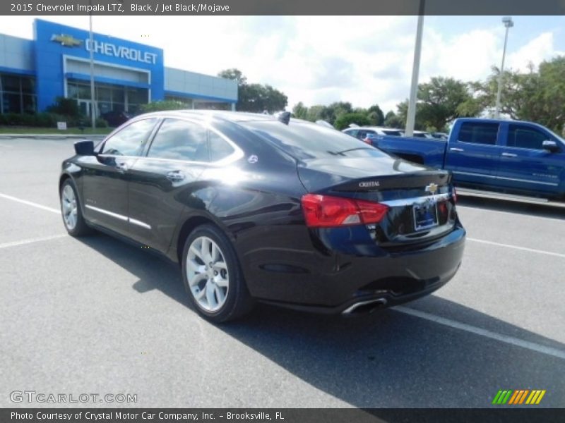 Black / Jet Black/Mojave 2015 Chevrolet Impala LTZ