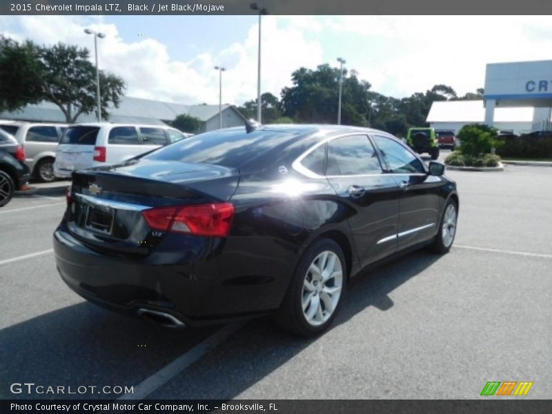Black / Jet Black/Mojave 2015 Chevrolet Impala LTZ