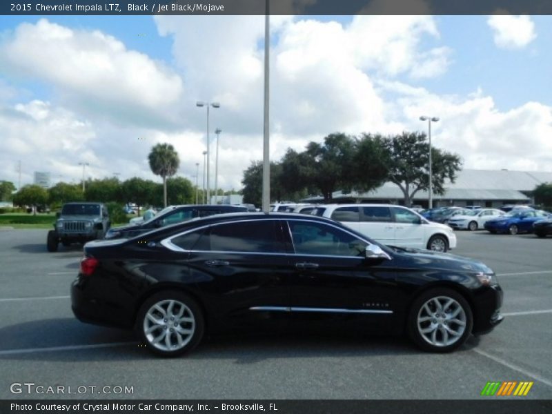 Black / Jet Black/Mojave 2015 Chevrolet Impala LTZ