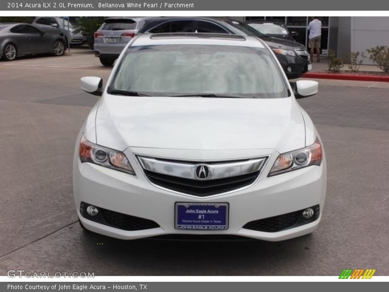 Bellanova White Pearl / Parchment 2014 Acura ILX 2.0L Premium