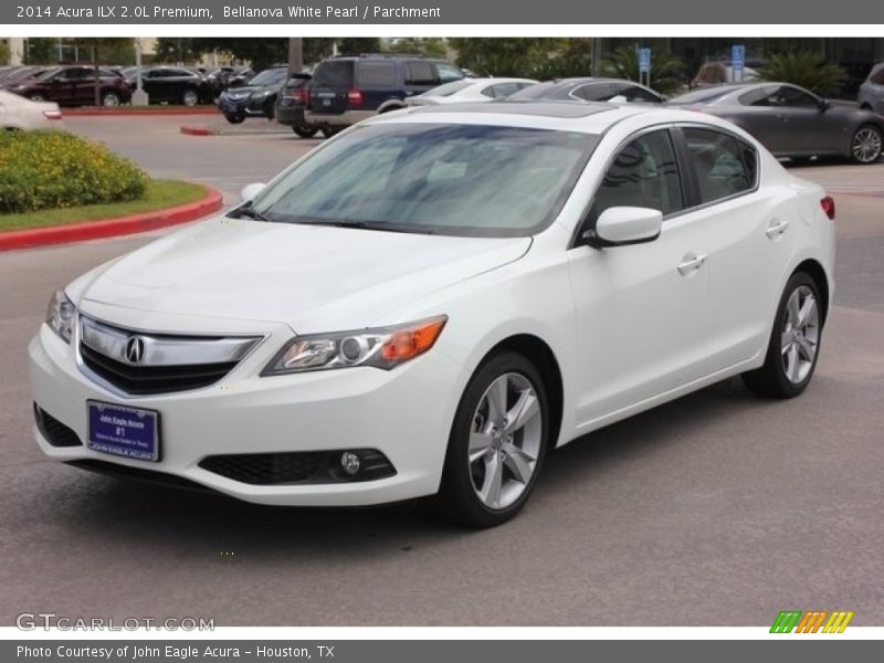 Bellanova White Pearl / Parchment 2014 Acura ILX 2.0L Premium