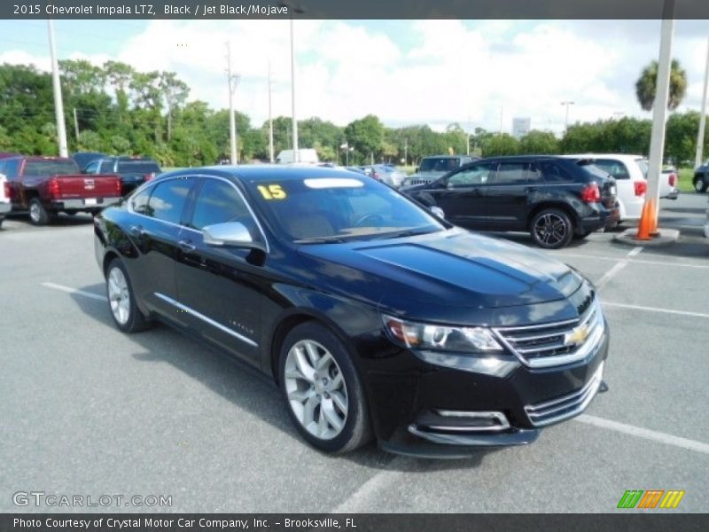 Black / Jet Black/Mojave 2015 Chevrolet Impala LTZ