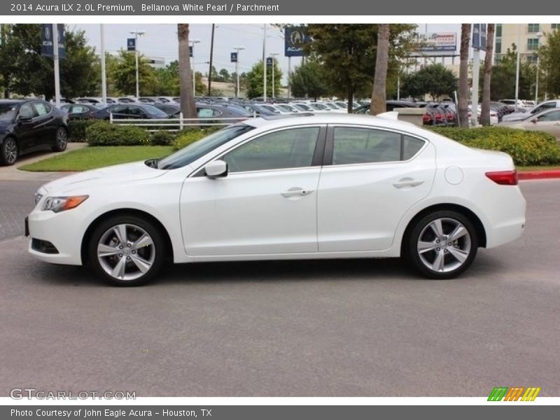 Bellanova White Pearl / Parchment 2014 Acura ILX 2.0L Premium