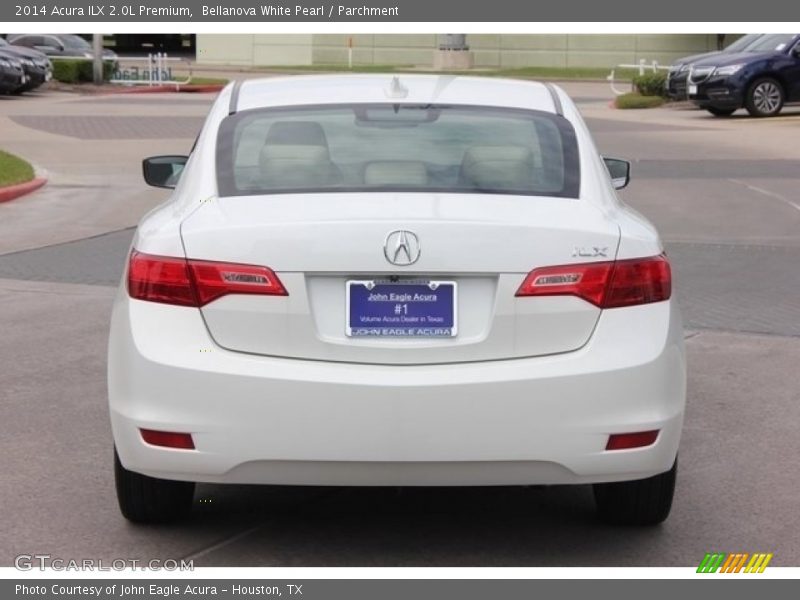 Bellanova White Pearl / Parchment 2014 Acura ILX 2.0L Premium