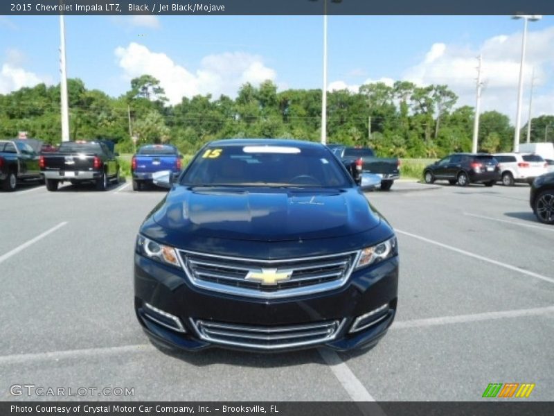 Black / Jet Black/Mojave 2015 Chevrolet Impala LTZ