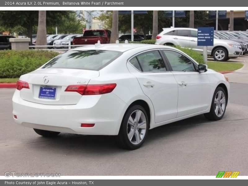 Bellanova White Pearl / Parchment 2014 Acura ILX 2.0L Premium