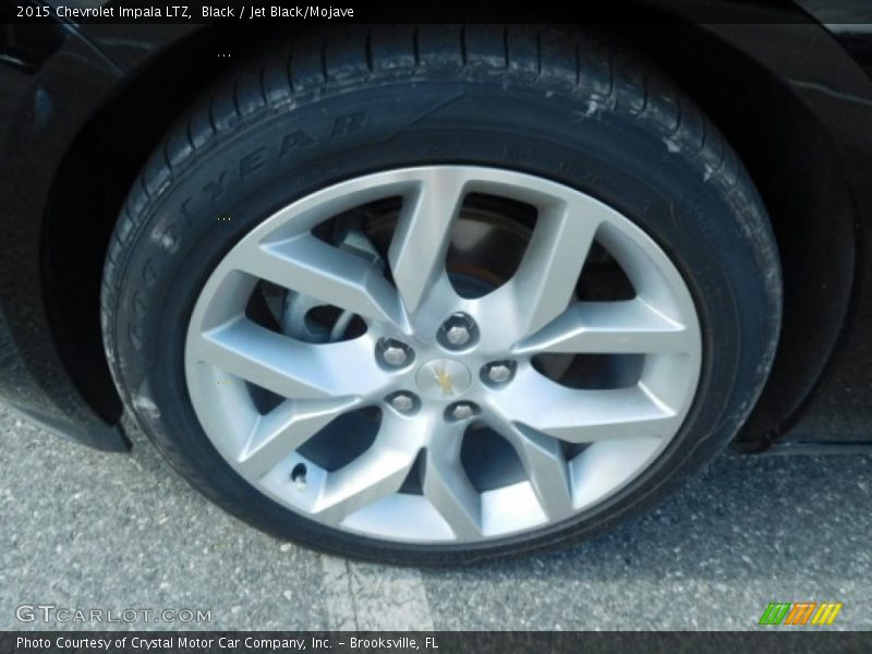Black / Jet Black/Mojave 2015 Chevrolet Impala LTZ