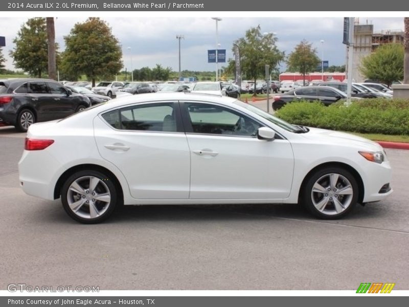 Bellanova White Pearl / Parchment 2014 Acura ILX 2.0L Premium