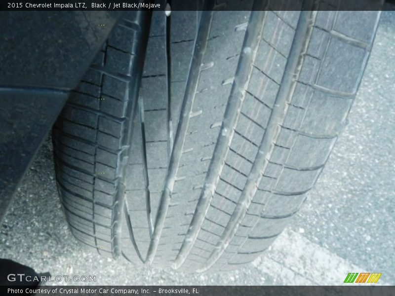 Black / Jet Black/Mojave 2015 Chevrolet Impala LTZ