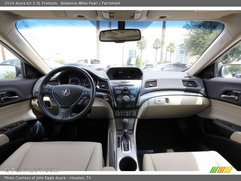 Bellanova White Pearl / Parchment 2014 Acura ILX 2.0L Premium