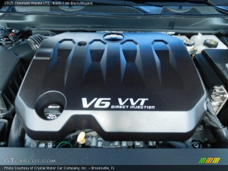 Black / Jet Black/Mojave 2015 Chevrolet Impala LTZ
