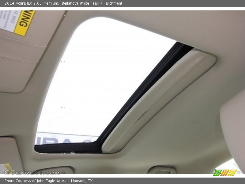 Bellanova White Pearl / Parchment 2014 Acura ILX 2.0L Premium