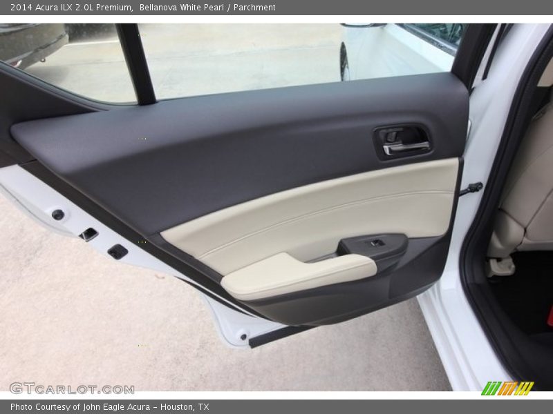 Bellanova White Pearl / Parchment 2014 Acura ILX 2.0L Premium