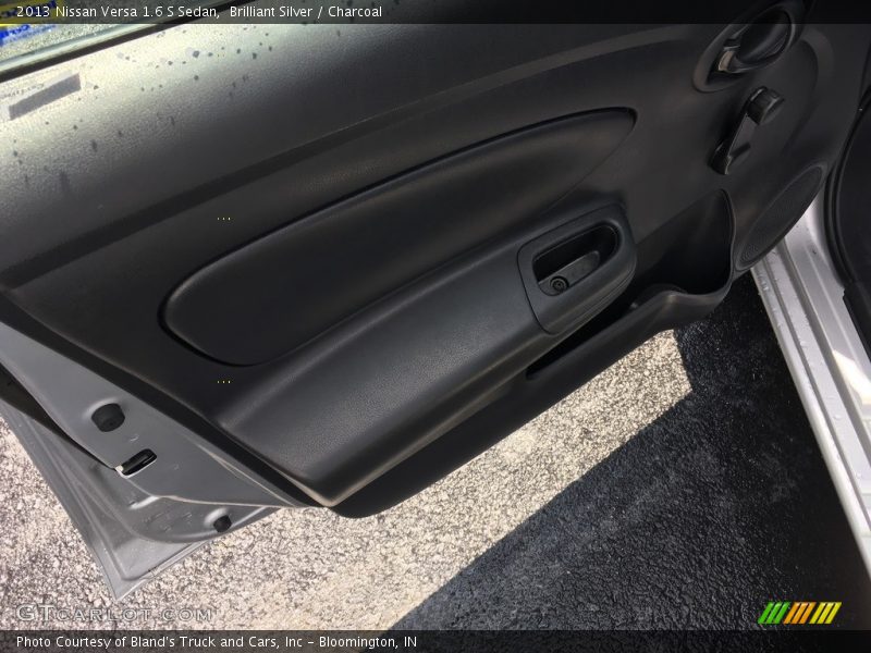 Brilliant Silver / Charcoal 2013 Nissan Versa 1.6 S Sedan
