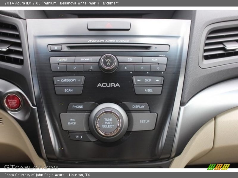 Bellanova White Pearl / Parchment 2014 Acura ILX 2.0L Premium