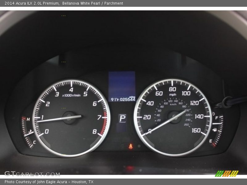 Bellanova White Pearl / Parchment 2014 Acura ILX 2.0L Premium