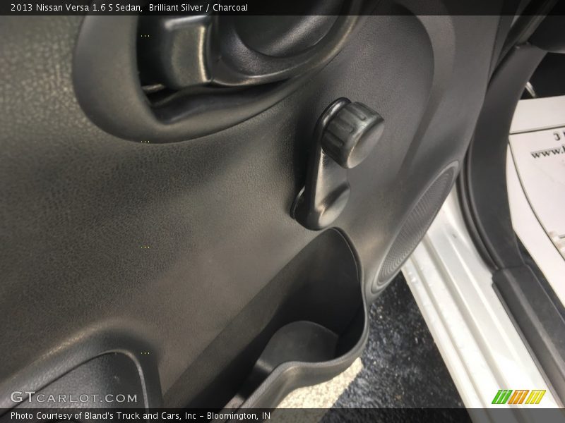 Brilliant Silver / Charcoal 2013 Nissan Versa 1.6 S Sedan