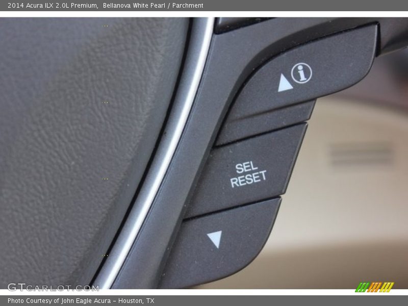 Bellanova White Pearl / Parchment 2014 Acura ILX 2.0L Premium
