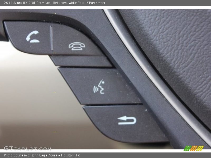 Bellanova White Pearl / Parchment 2014 Acura ILX 2.0L Premium