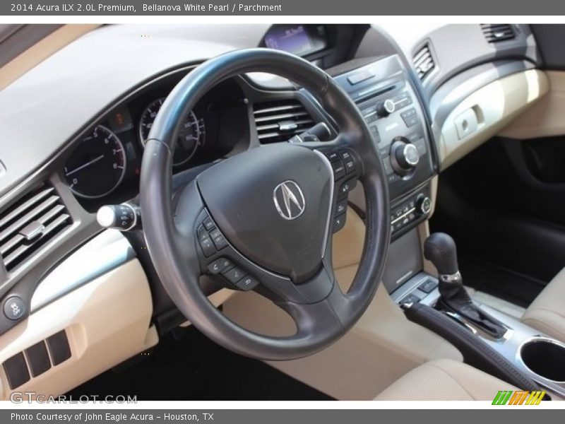 Bellanova White Pearl / Parchment 2014 Acura ILX 2.0L Premium