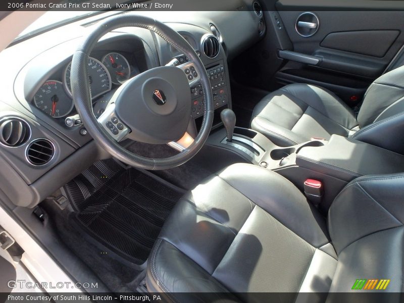 Ivory White / Ebony 2006 Pontiac Grand Prix GT Sedan