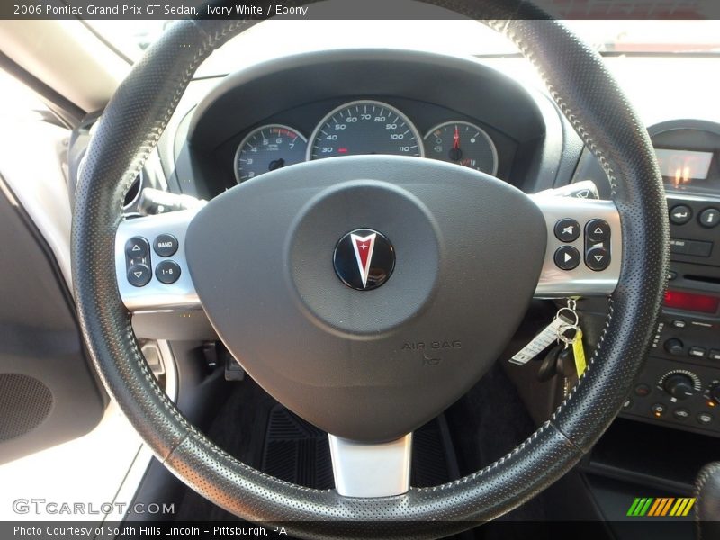 Ivory White / Ebony 2006 Pontiac Grand Prix GT Sedan