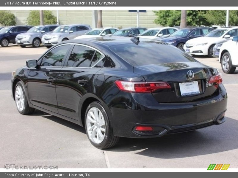 Crystal Black Pearl / Graystone 2017 Acura ILX Technology Plus