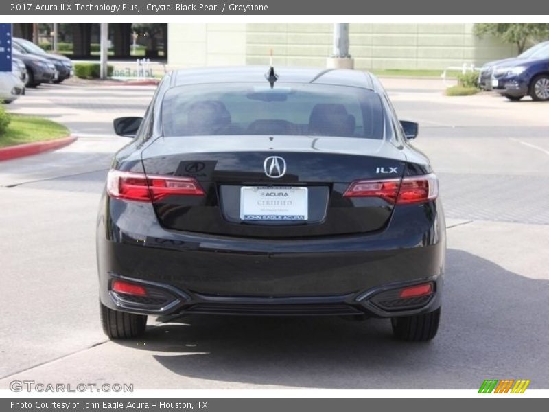 Crystal Black Pearl / Graystone 2017 Acura ILX Technology Plus
