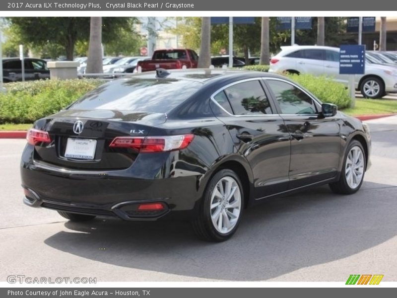 Crystal Black Pearl / Graystone 2017 Acura ILX Technology Plus