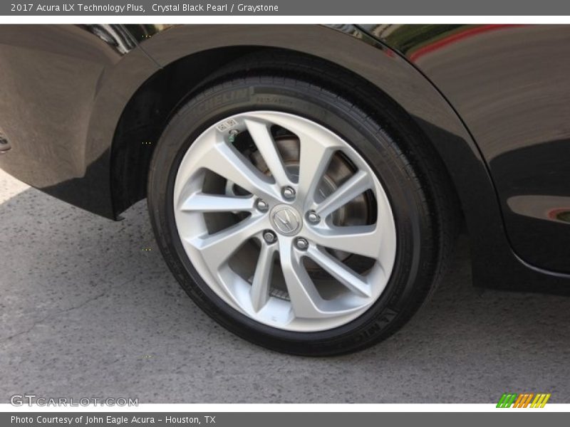Crystal Black Pearl / Graystone 2017 Acura ILX Technology Plus