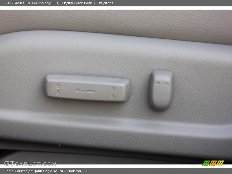 Crystal Black Pearl / Graystone 2017 Acura ILX Technology Plus