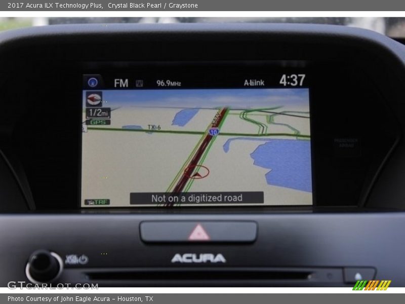 Crystal Black Pearl / Graystone 2017 Acura ILX Technology Plus