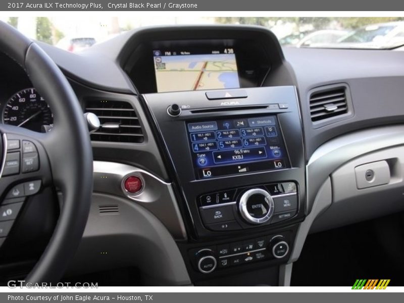 Crystal Black Pearl / Graystone 2017 Acura ILX Technology Plus