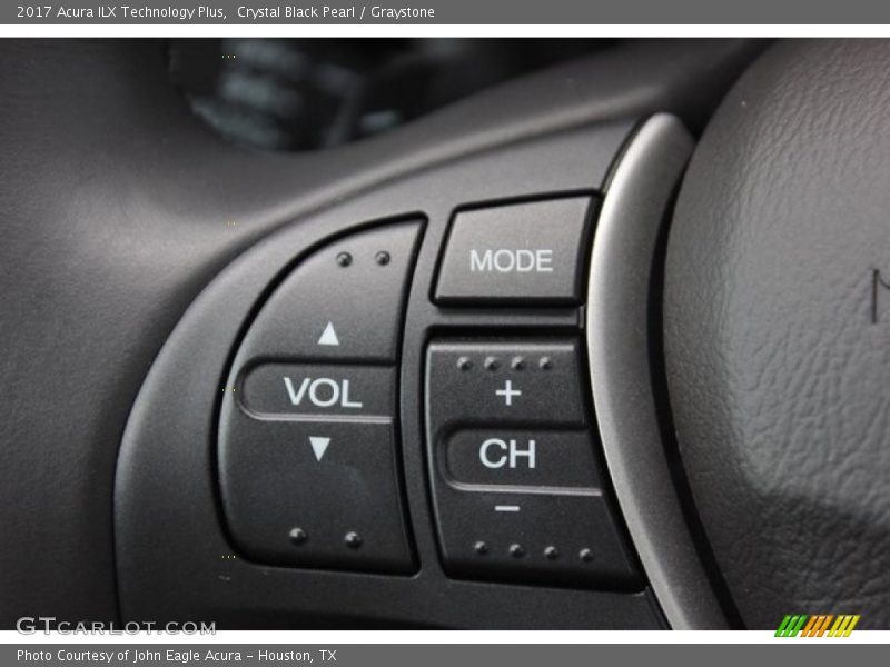 Crystal Black Pearl / Graystone 2017 Acura ILX Technology Plus