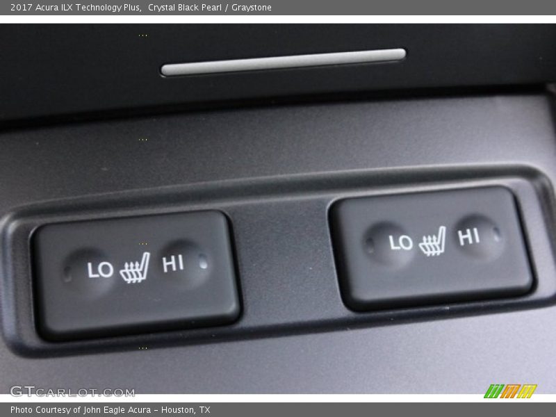 Crystal Black Pearl / Graystone 2017 Acura ILX Technology Plus