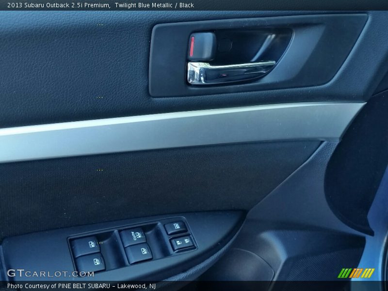 Twilight Blue Metallic / Black 2013 Subaru Outback 2.5i Premium