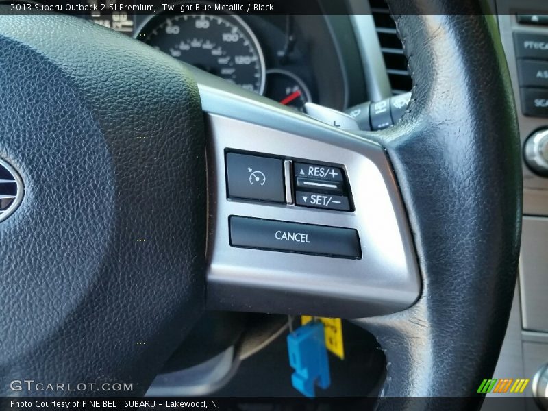 Twilight Blue Metallic / Black 2013 Subaru Outback 2.5i Premium