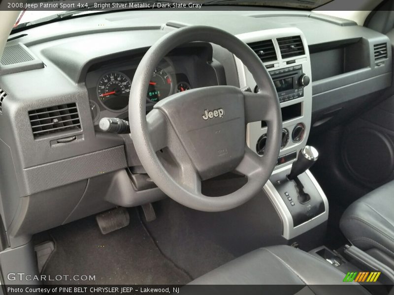 Bright Silver Metallic / Dark Slate Gray 2008 Jeep Patriot Sport 4x4