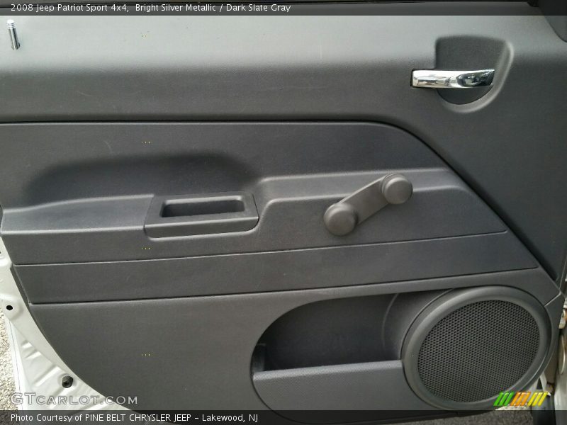 Bright Silver Metallic / Dark Slate Gray 2008 Jeep Patriot Sport 4x4