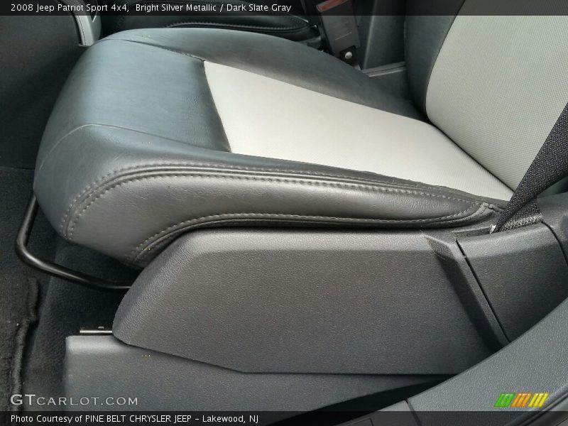 Bright Silver Metallic / Dark Slate Gray 2008 Jeep Patriot Sport 4x4