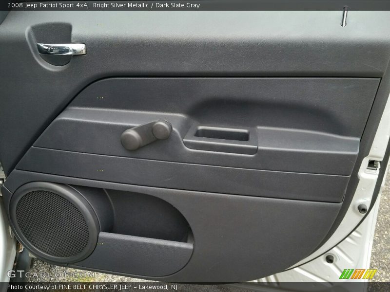 Bright Silver Metallic / Dark Slate Gray 2008 Jeep Patriot Sport 4x4